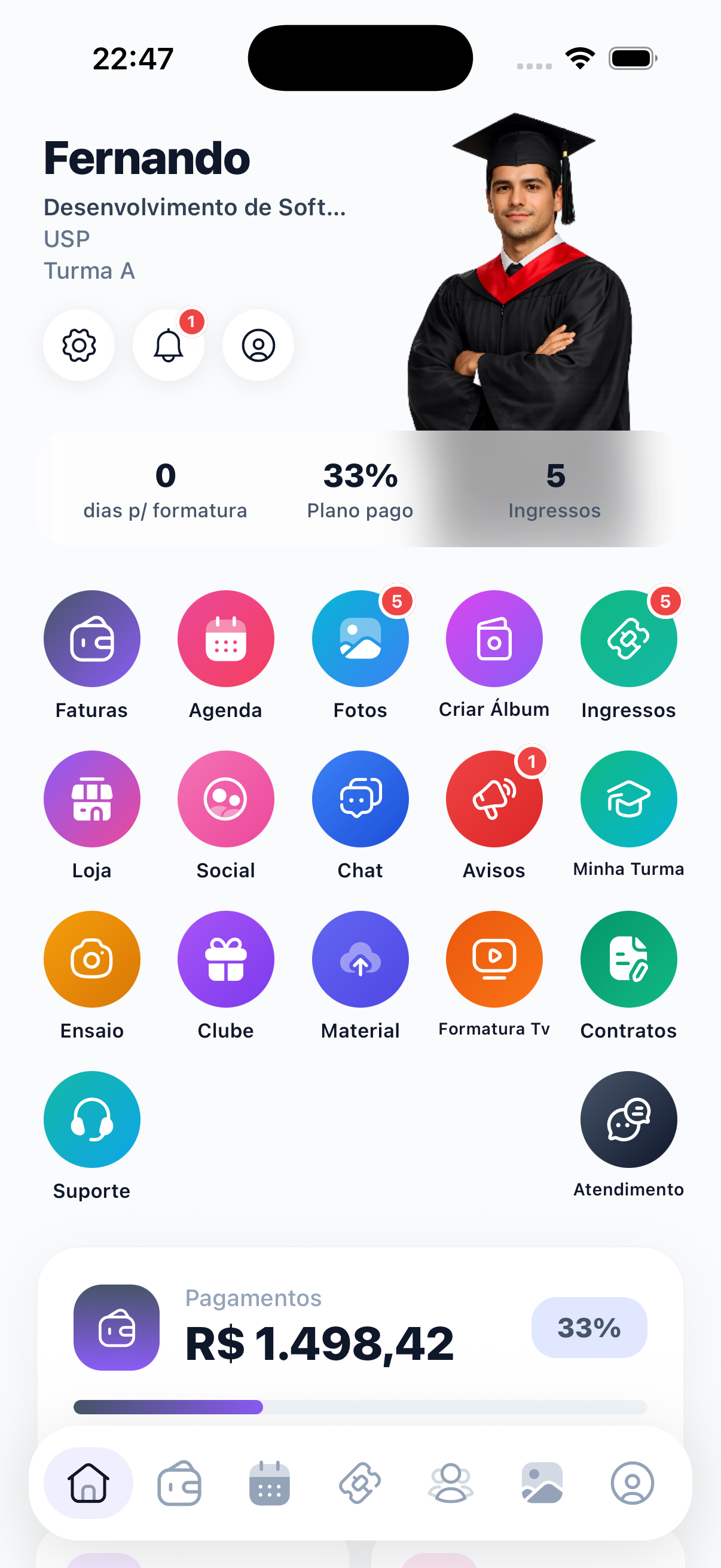 Graduate app